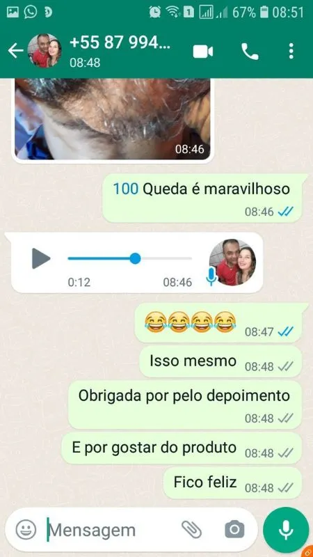 100 Queda depoimento de que funciona