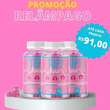 Top Hair Gummy - Onde comprar