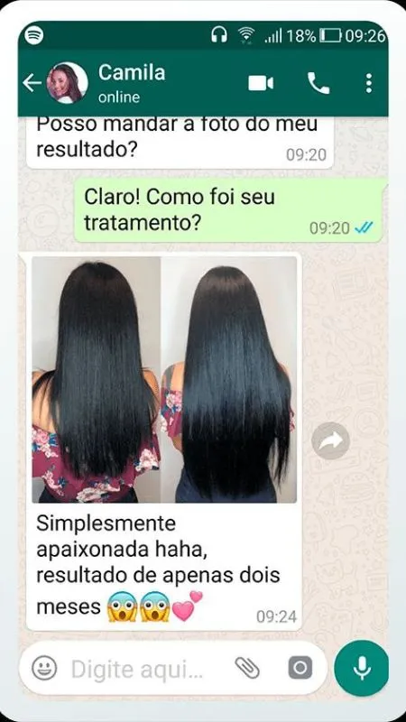 Happy Hair Depoimento positivo