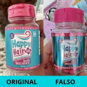 Happy Hair Falso vs Original