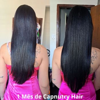 Capnutry Hair Mulher antes e depois
