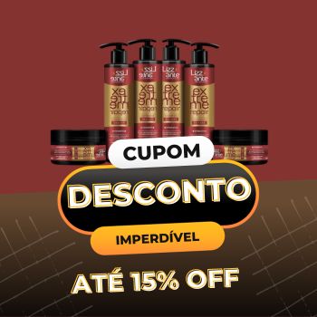 Kit Extreme Repair Cupom de Desconto da Lizz Ante