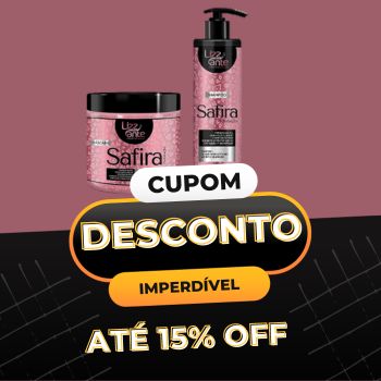 Kit Safira Cupom de Desconto da Lizz Ante