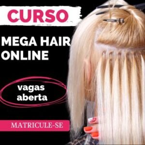 +7 Cursos de Mega Hair Online Bons e Baratos 2026