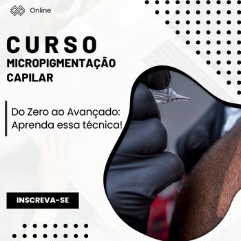 Curso de Micropigmentação Capilar Online