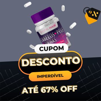 Biotin Hair Cupom De desconto